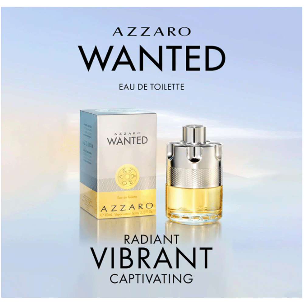 Perfume Alcohol Fragrance - Azzaro Wanted EDT 100ml, profumo da