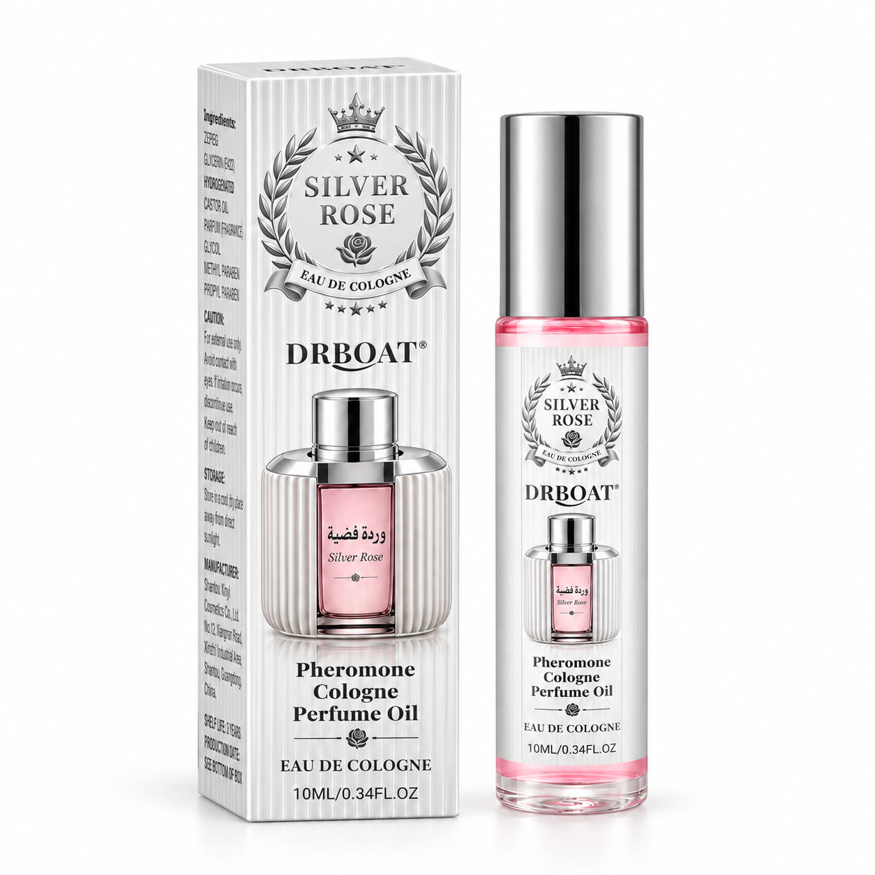 Olio profumato roll-on Silver  - Perfume Fragrance Concentration recensione e prezzo