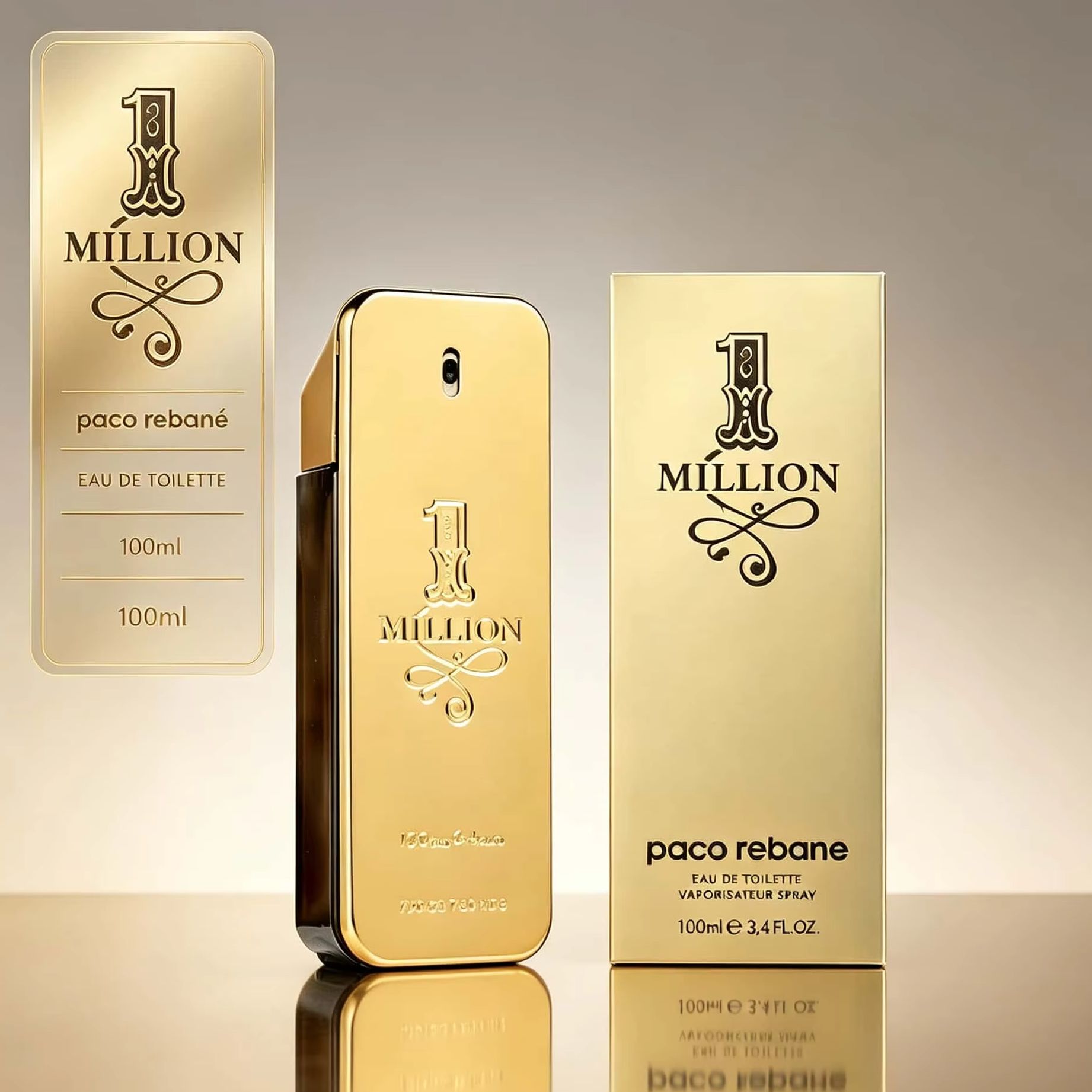 Paco Rabanne 1 Million Eau de  - Perfume Alcohol Fragrance recensione e prezzo