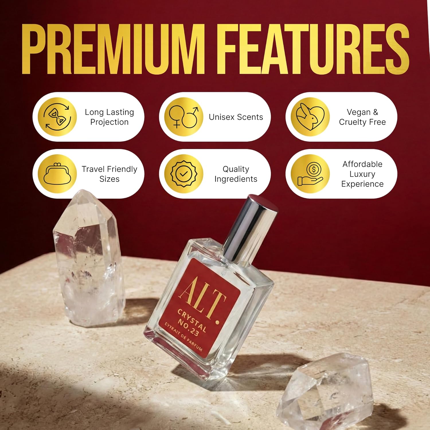 ALT. FRAGRANZE Crystal No. 23  - Perfume Alcohol Fragrance recensione e prezzo