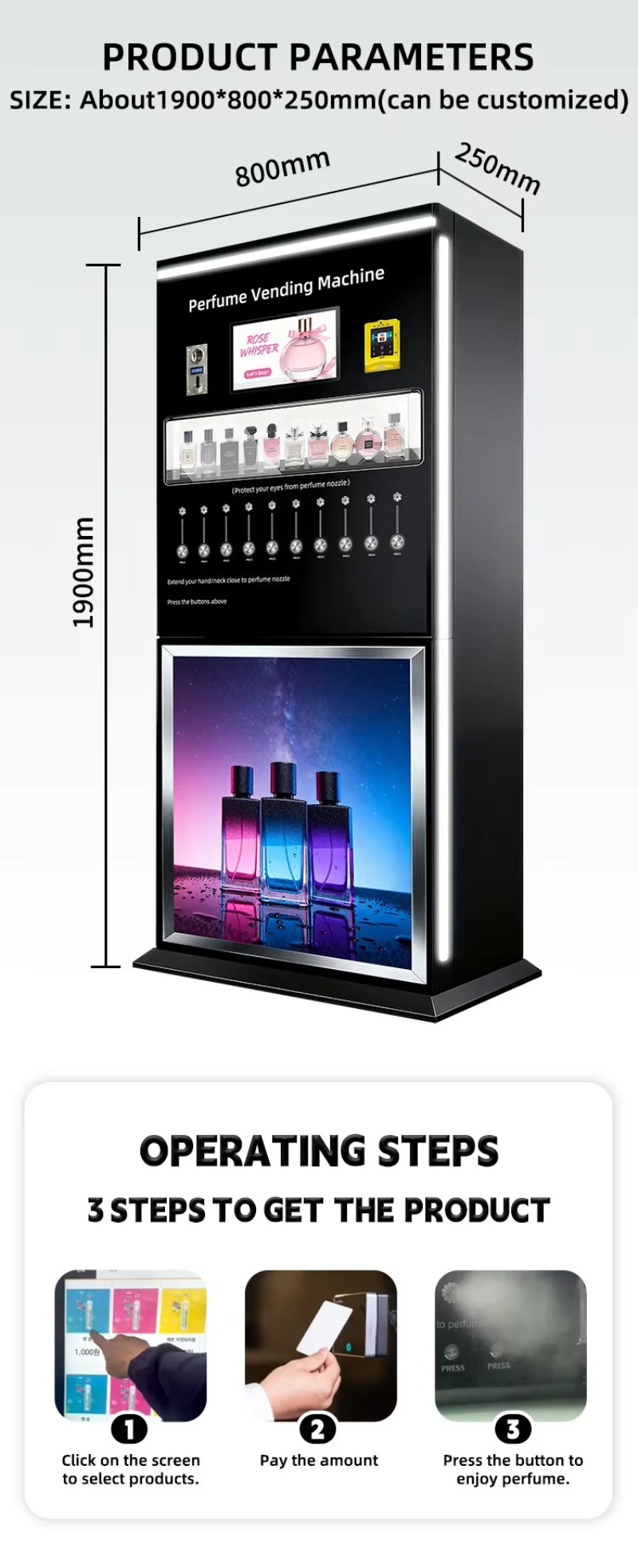 Distributore Automatico di Pro - Perfume Fragrance Sale recensione e prezzo