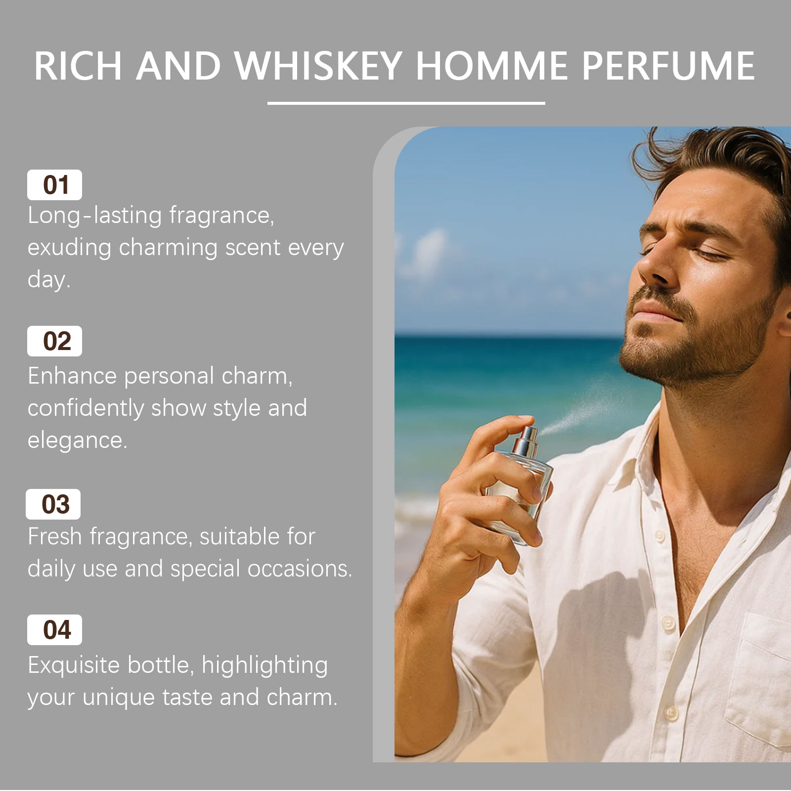 Warm Vanilla Men Cologne, base - Perfume Fragrance Concentration recensione e prezzo